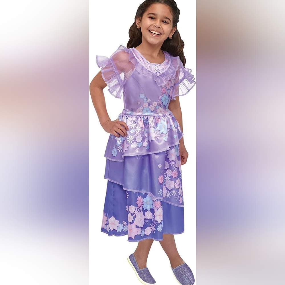 Disney Encanto Isabel Dress up costume 3-6 years